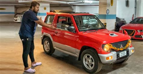 Discover the Rare Mitsubishi Mini Pajero: A Tiny SUV with Big Surprises