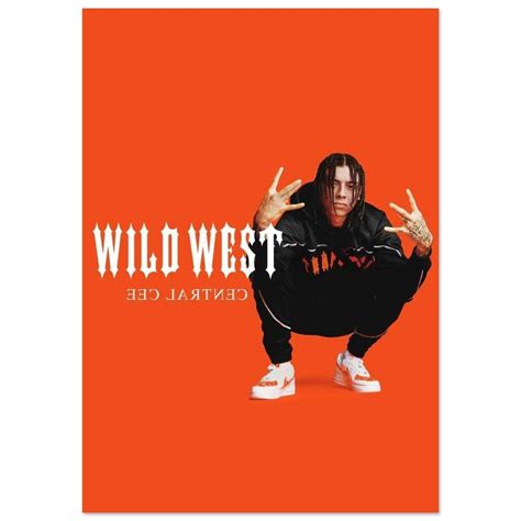 Central Cee Wild West Album Cover Premium Matte Paper Poster Etsy