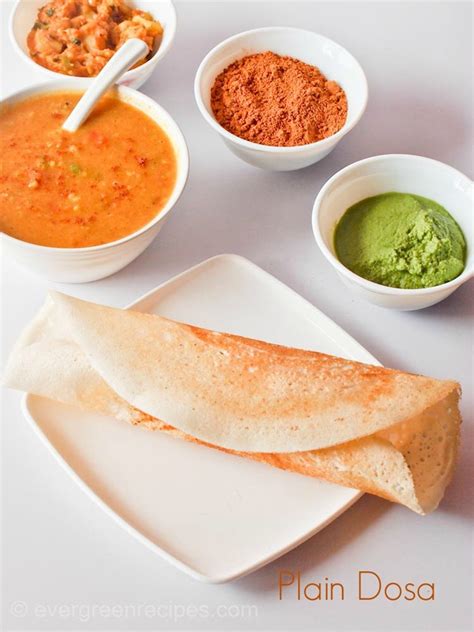 How To Make Plain Dosa At Home