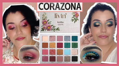 Livinpaleta De Ratolina Corazona Look De Maquillaje Youtube