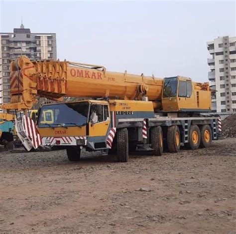 Leibherr Telescopic Crane Rental Services At Rs Month