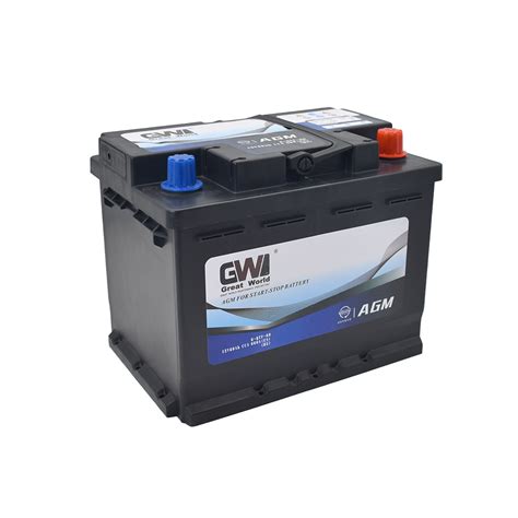 AGM Car Battery High CCA 12V 60ah AGM Start Stop Battery 12V 60ah