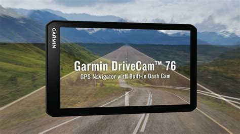 Garmin Drivecam Gps Navigator With Built In Dashcam Youtube