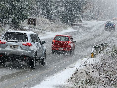 Alerta preventiva en La Araucanía se esperan nevadas desde el valle a