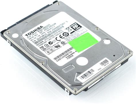 Amazon.com: TOSHIBA MQ01ABD075 5400 RPM, 750GB, 8455MB Cache, Hard ...