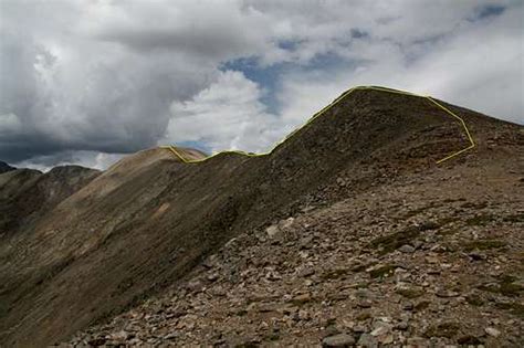 Via Argentine Pass Climbing Hiking And Mountaineering Summitpost