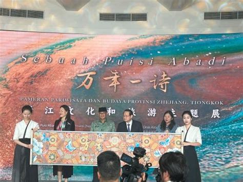 Perkuat Hubungan Dengan China Sandiaga Uno Hadiri Pameran Budaya Zhejiang