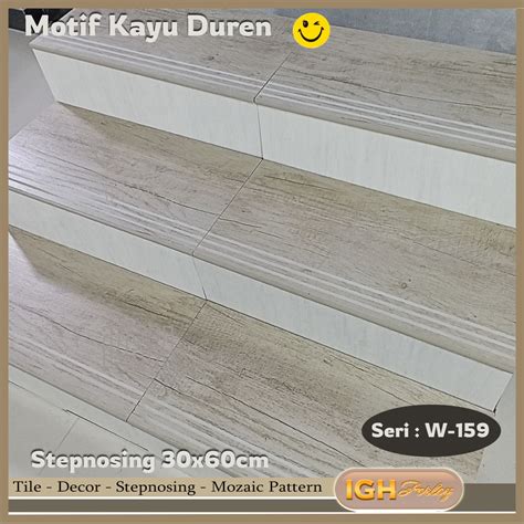 Jual Stepnosing Granit X Cm Pijakan Tangga Motif Kayu Keren Mantapp