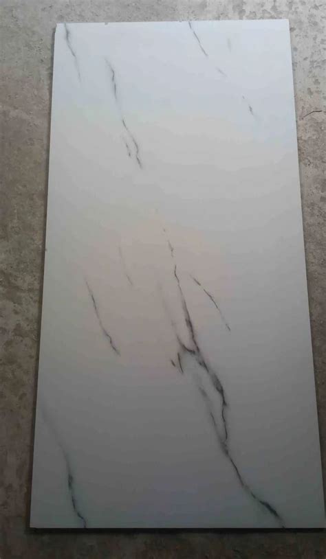 glossy mm white ceramic floor tiles size  feetx mm