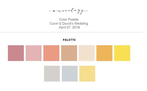 April Color Palette