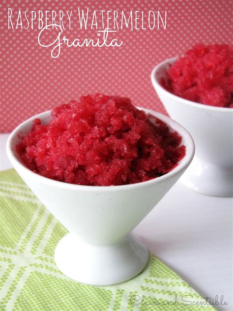 Raspberry Watermelon Granita Whipperberry Creative Team Clean And