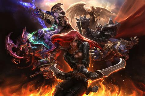 Los Personajes De League Of Legends Fondo De Pantalla 4k Hd Id 5283