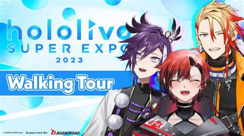 Hololive SUPER EXPO 2023 TEMPUS Walking Tour YouTube