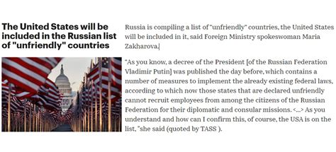 Julia Davis On Twitter Meanwhile Russia Is Compiling A List Of