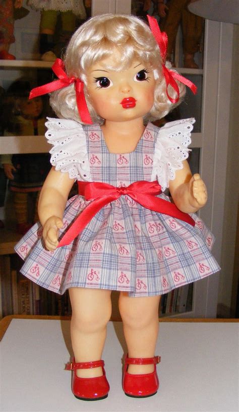 Terri Lee Sewing Patterns For 16 Doll Classic Pinafore Etsy