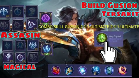 Tutorial Bermain Gusion Sekaligus Cara Combo Gusion Youtube