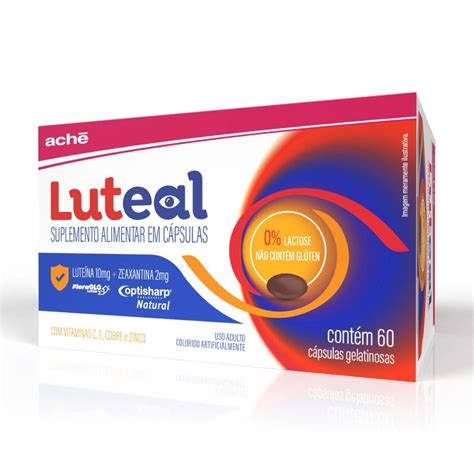 Suplemento Alimentar Ocular Luteal C Psulas Panvel Farm Cias