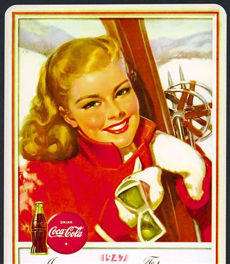 Coca Cola old ads: Coca Cola 1947