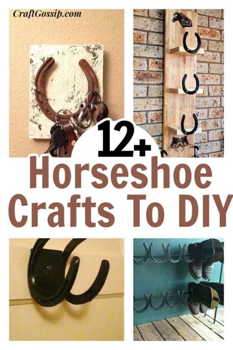 12 Horseshoe Crafts With Tutorials – Home and Garden