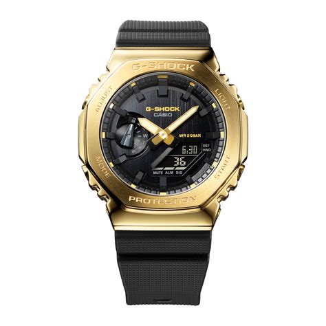 Reloj G Shock Gm 2100g 1a9 Resinaacero Hombre Dorado Btime