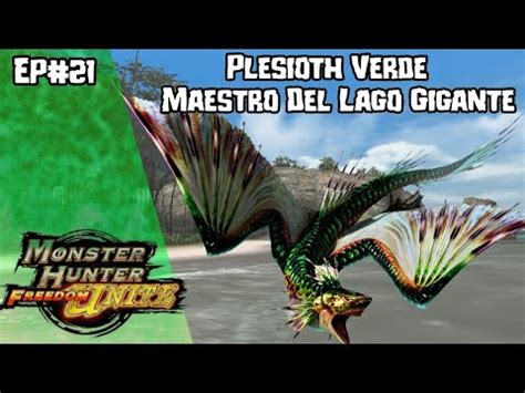 Plesioth Verde Maestro Del Lago Gigante Ep 21 Misiones De Aldea