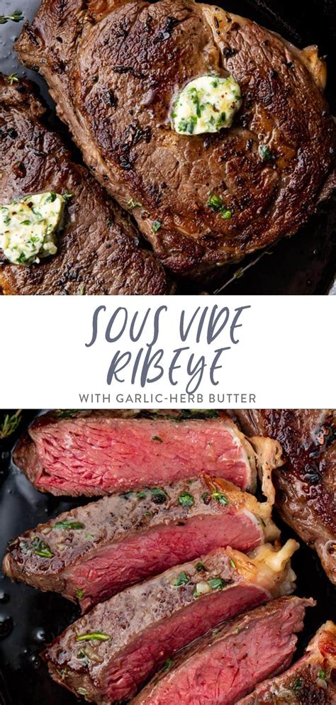 Sous vide ribeye – Artofit