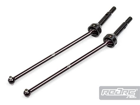 Red RC HPI Blitz Alu Universal Drive Shaft Set