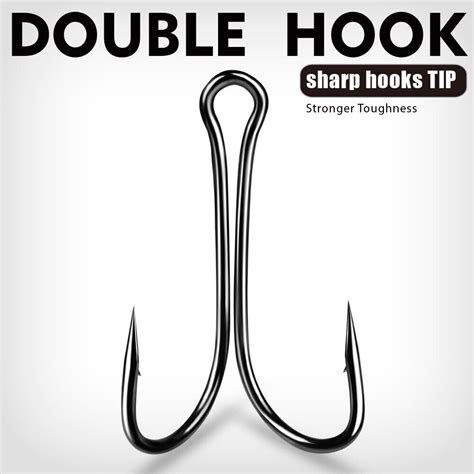 Pcs Barbed Fishing Hook Frog Lure Hooks High Carbon Steel Fishhooks