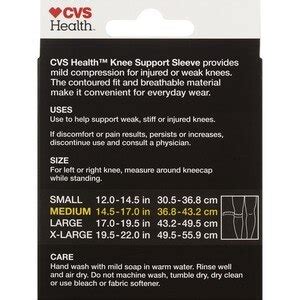 CVS Knee Support Sleeve