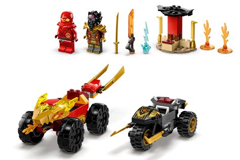 Buy LEGO Ninjago Kai Ras S Car Bike Battle At Mighty Ape NZ