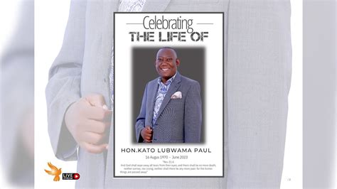 Hon Kato Lubwama Paul Live National Theatre Youtube