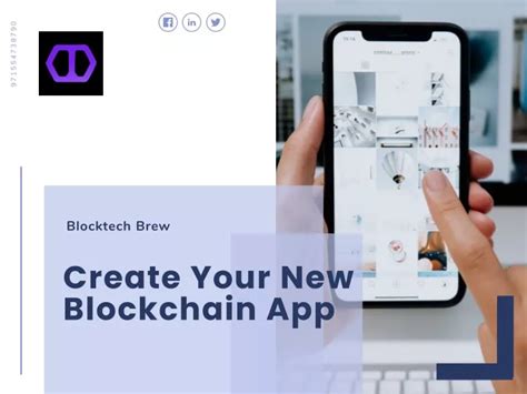 Ppt Build Custom Blockchain App With Blocktech Brew Powerpoint Presentation Id12039933