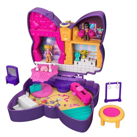 Muñeca Polly Pocket Estuche Mariposa Musical Hcg17 Oechsle Pe Oechsle