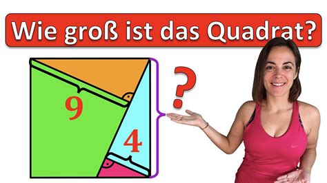 Wundersch Nes Mathe Geometrie R Tsel Fl Che Quadrat Berechnen