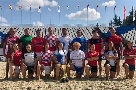 Europei Beach Rugby Azzurre E Azzurri Imbattuti Nella Prima Giornata