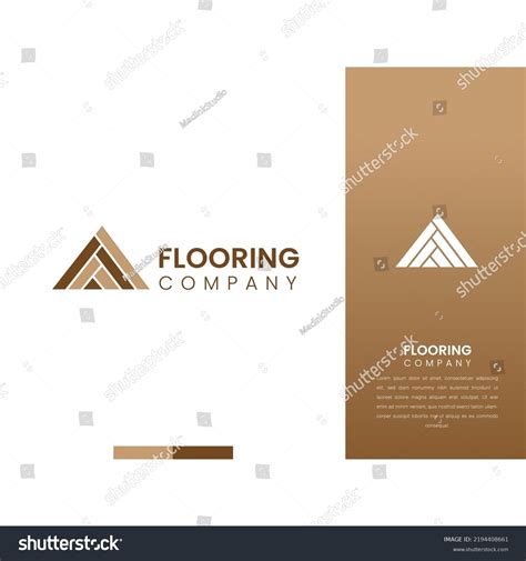 Flooring Logo Design Concept Idea Stock Vector (Royalty Free ...