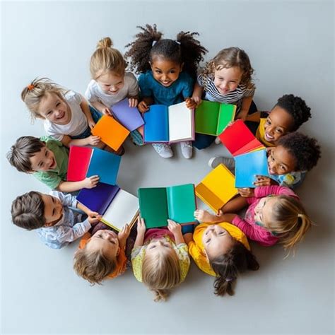 children holding books image children books reading
