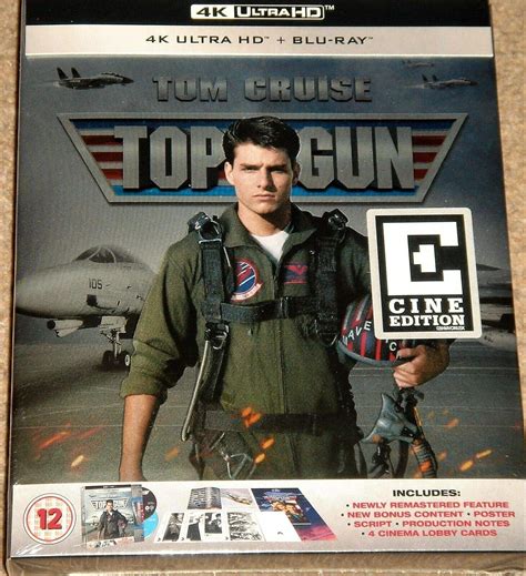 Top Gun 4k Ultra Hd Collectors Edition 4k Dolby Vision Inlcudes Blu Ray Disc Region Free