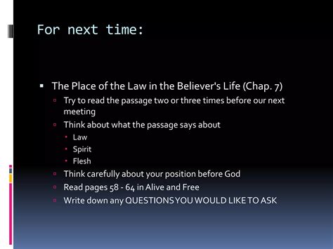 08. Paul’s Letter To The Romans - Chapter 6 | PPTX
