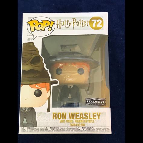 Funko Pop Harry Potter Ron Weasley Sorting Hat FYE– Display Geek, Inc.