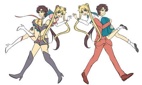 Tsukino Usagi Sailor Moon Seiya Kou Eternal Sailor Moon And Sailor