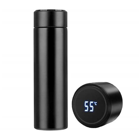 Stay Stylish And Informed Modern Led Temperature Monitor Flask Buy