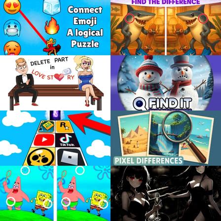 Spot the Difference Games 🎮 Play Online for Free! 🕵️‍♂️ [𝟕𝟖 games]