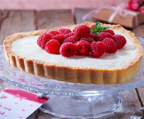 Crostata Ricotta Cioccolato Bianco E Lamponi Cookidoo La Nostra