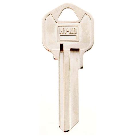 HY KO Blank Kwikset Lock Key 11010KW11 The Home Depot