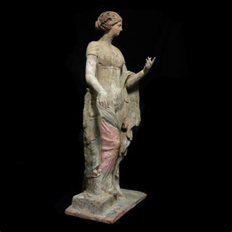 Large Terracotta Statuette Of Aphrodite Christoph Bacher