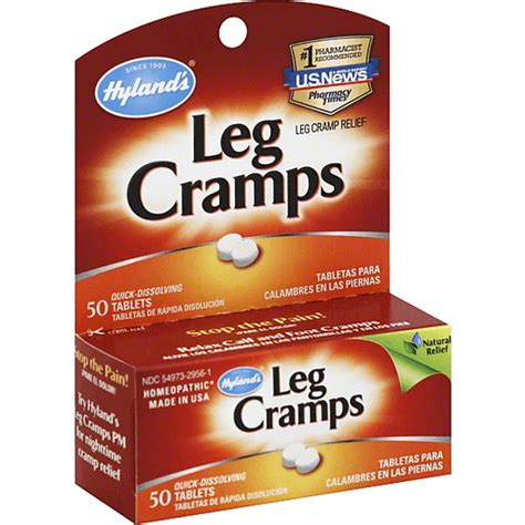 Hylands Leg Cramps Quick Dissolving Tablets Homeopathic Reasors