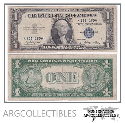 Estados Unidos USA Billete 1 Dolar 1935 E P 416D2e VF Argcollectibles