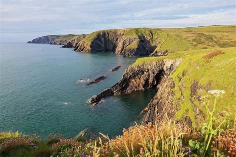 View Of Ceibwr Bay In Pembrokeshire National Park Wales Uk Photograph