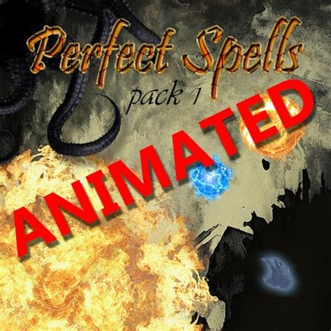 Perfect Spells Pack 1 Animated Roll20 Marketplace Digital Goods For